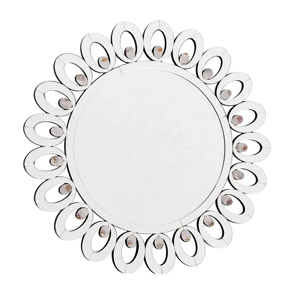 Oval Loop Frame Round Mirror Oval Loop Frame Round Mirror